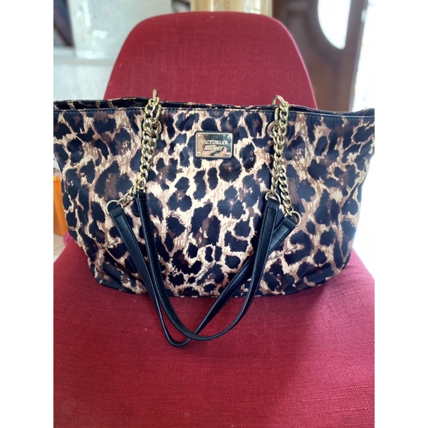 Jual Preloved Tas Victoria Secret Leopard Shopee Indonesia