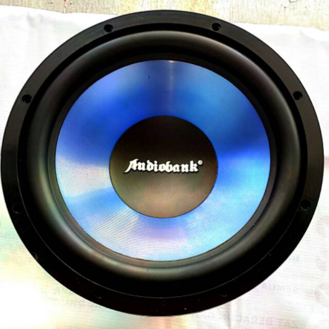 Jual SPEAKER 12 INCH SUBWOOFER AUDIOBANK 600 WATT DOUBLE COIL (ORIGINAL
