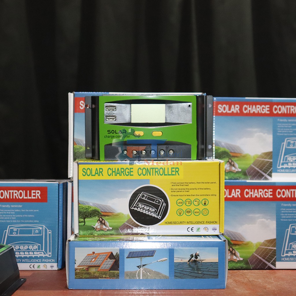 Jual Solar Charge Controller 30A Cell PWM 12V 24V - 30A | Shopee Indonesia