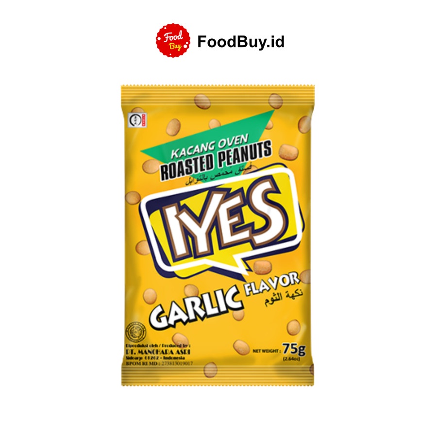 Jual Kacang Oven Iyes Rasa Bawang 70 gr | Shopee Indonesia