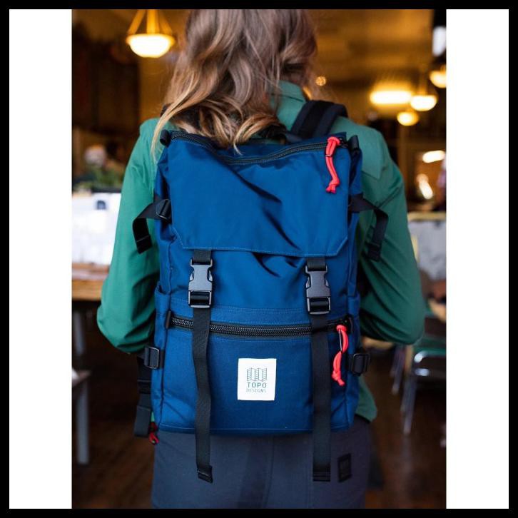 Jual TOPO DESIGNS ROVER PACK TURQUOISE RED TAS RANSEL PRIA LAPTOP ...