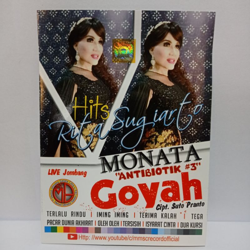 Jual Kaset Vcd Dvd Original Lagu Dangdut Hits Rita Sugiarto Monata Shopee Indonesia