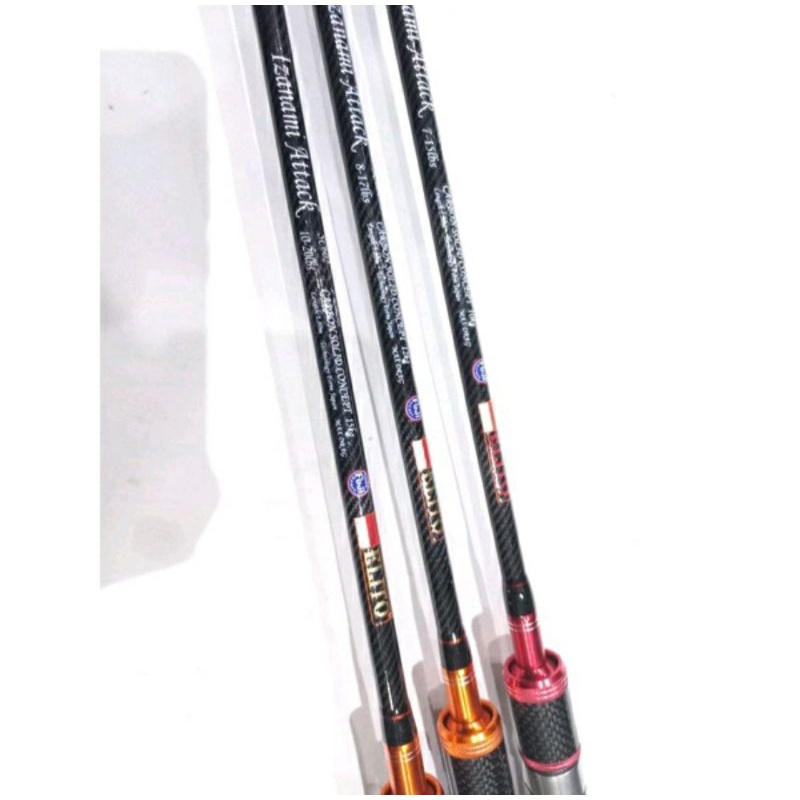 Jual Fishing Rod Joran Spinning ELITO IZANAMI ATTACK Solid Carbon 165 ...