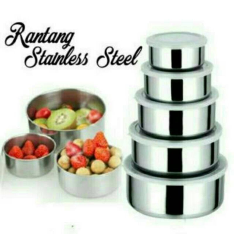 Jual RANTANG BERANAK STENLES/RANTANG 5SUSUN | Shopee Indonesia