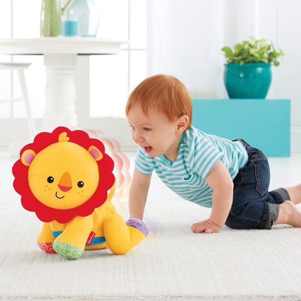 Fisher price touch store and crawl lion