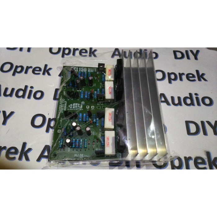 Jual Unik Diy Kit Ampli Ocl Stereo Power Amplifier Ocl 150 Watt Gilaa