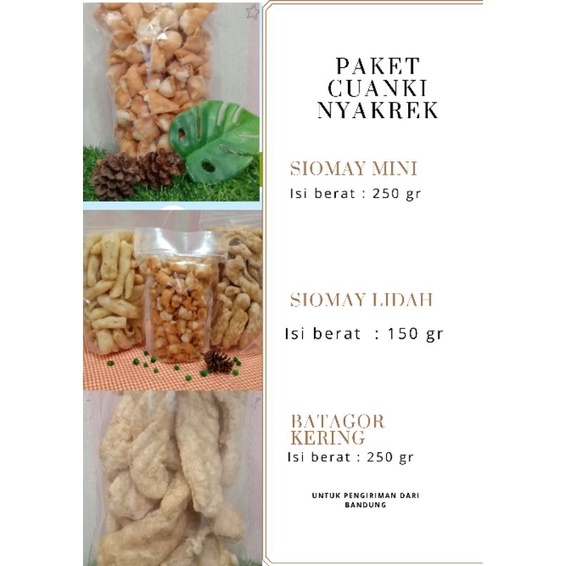 Jual Paket Cuanki Nyakrek Shopee Indonesia