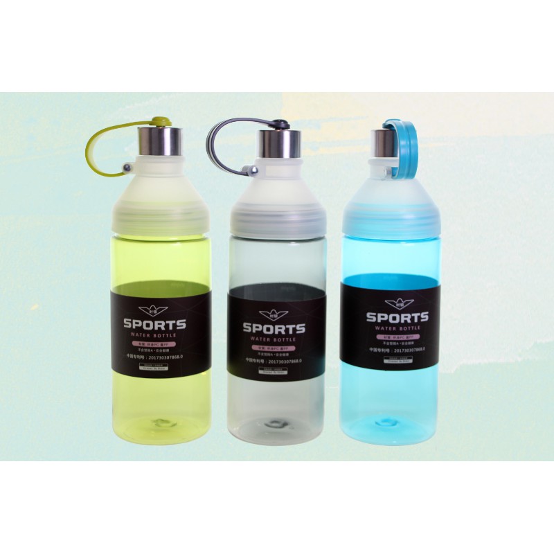 Jual BOTOL MINUM SPORT TRASNPRN 750ML TTP PUTAR 0982 | Shopee Indonesia