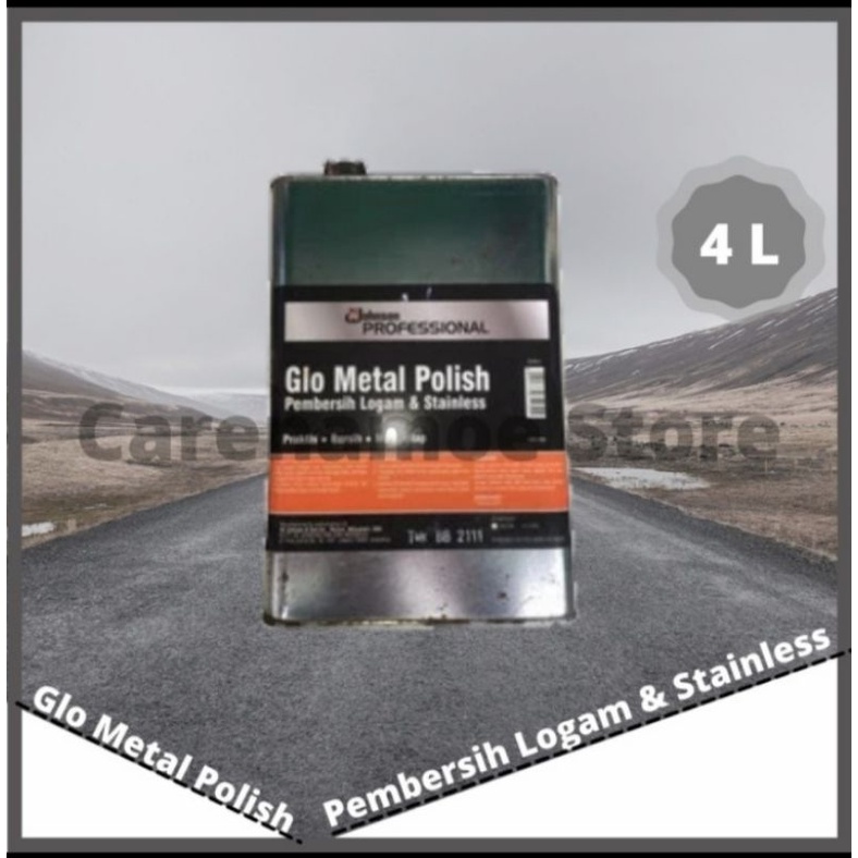 Jual Glo Metal Polish Jeriken/Galon 4L Shopee Indonesia