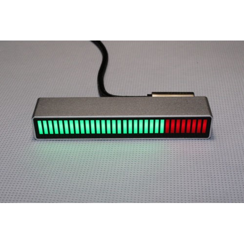 Jual IMPORT DC5V 32 bit Level Indicator Panel VU Meter Mono Channel LED ...
