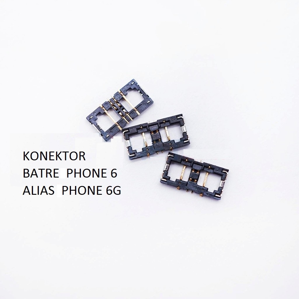 Jual KONEKTOR BATRE IPHONE 6 6G CONNECTOR BATERAI CON BAT | Shopee