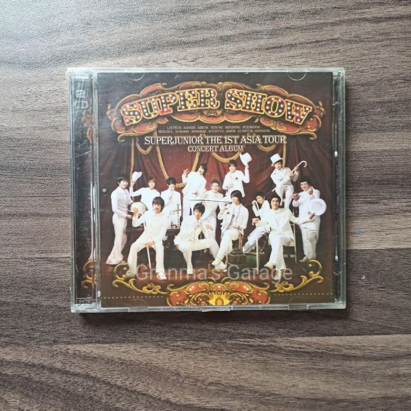 Jual CD Super Show Super Junior the 1st Asia Tour Shopee Indonesia