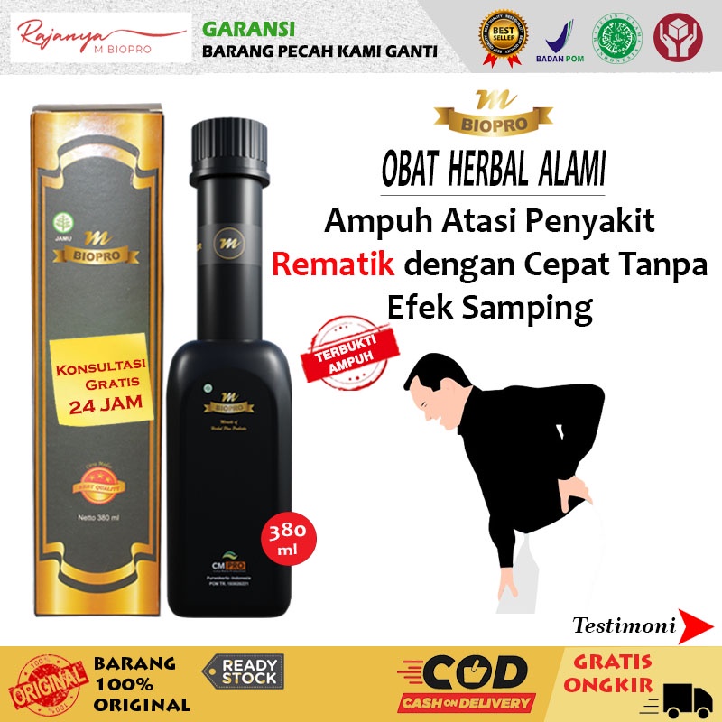 Jual Mbiopro Herbal Asli Original Ampuh Atasi Rematik, Tulang Dan Sendi ...