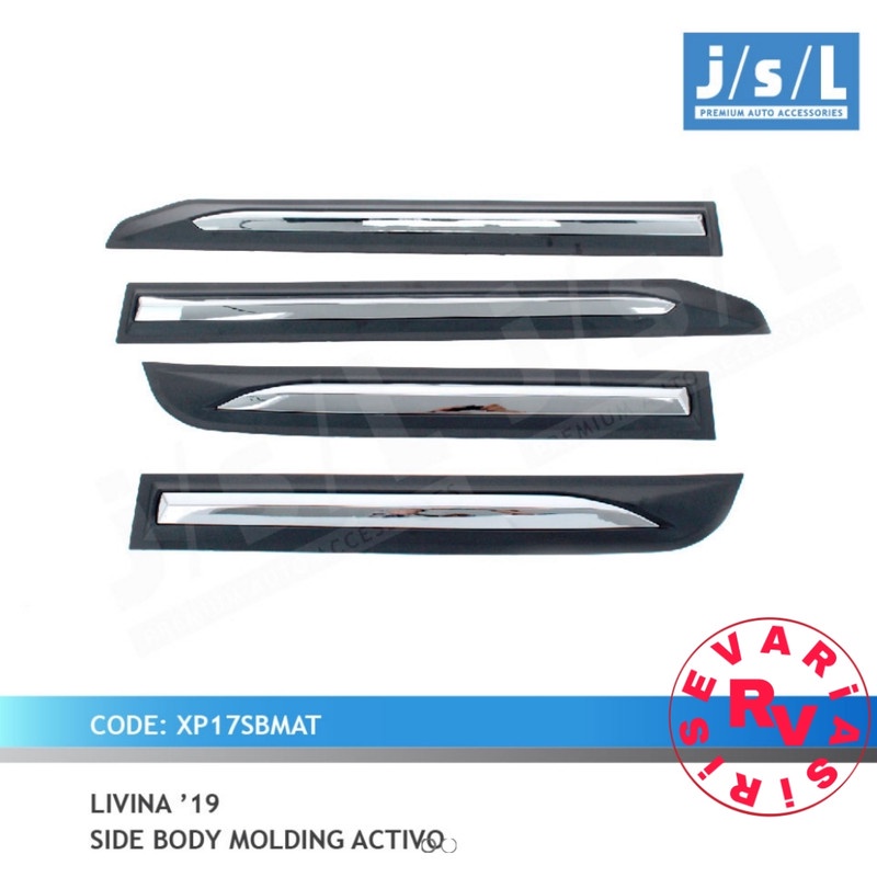 Jual Side Body Molding Garnis Lis Lis Body Activo All New Livina 2019 2020 2021 2022 2023