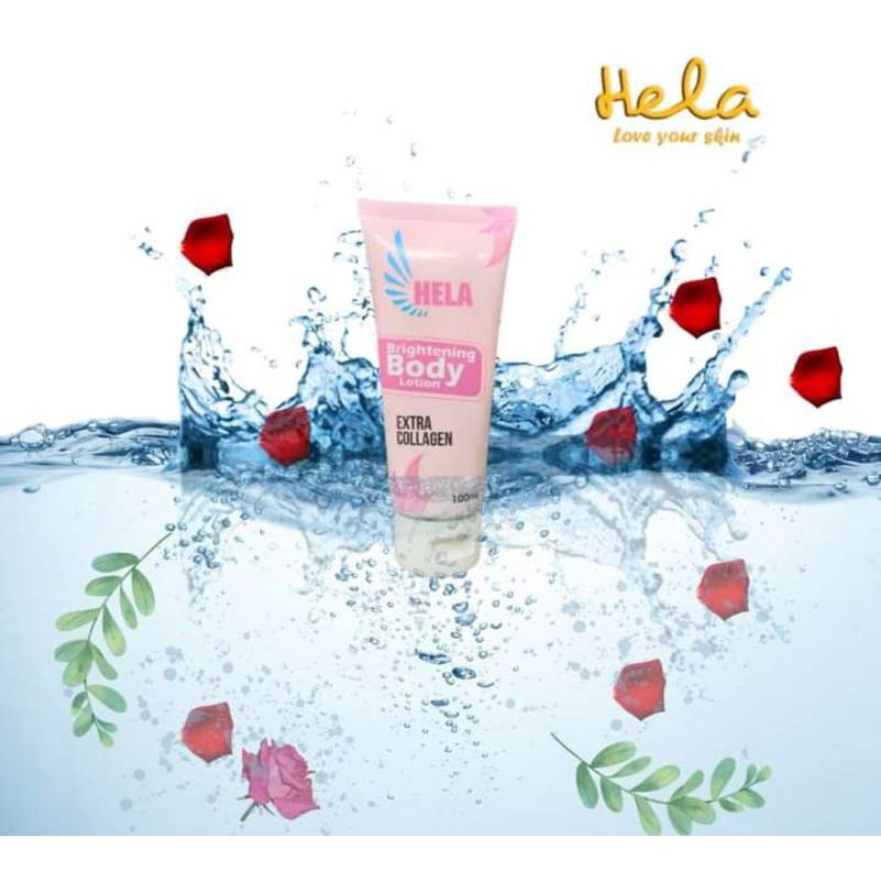 Jual Hela Brightening Body Lotion With Extra Collagen 100ml Shopee