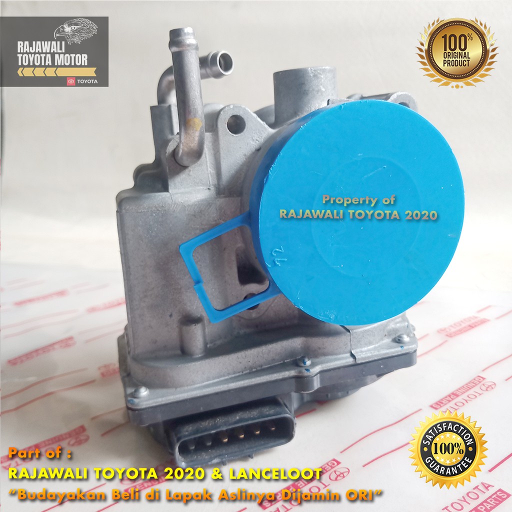 Jual Throttle Body Fortuner, Innova, Hilux & Hiace 2.700cc Trotel Bodi ...