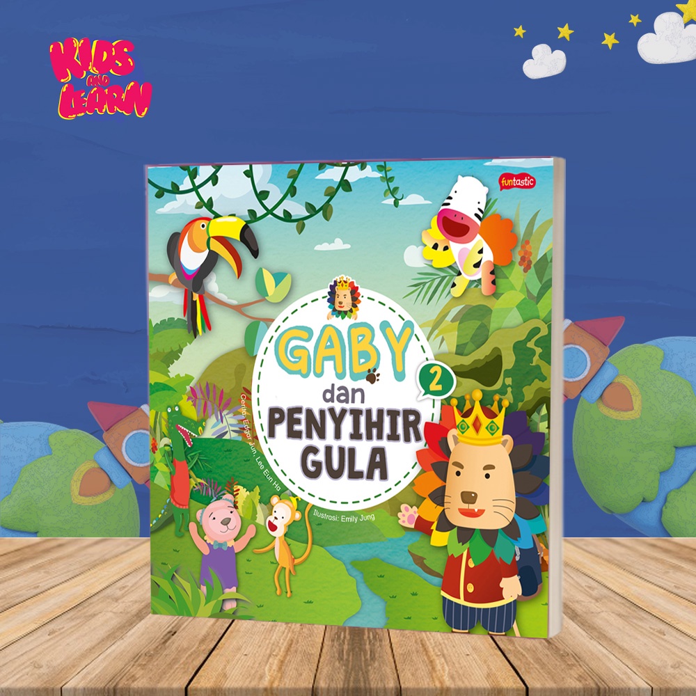 Jual Buku Dongeng Cerita Anak Gaby Dan Penyihir Gula 2 Anak Tk Paud ...