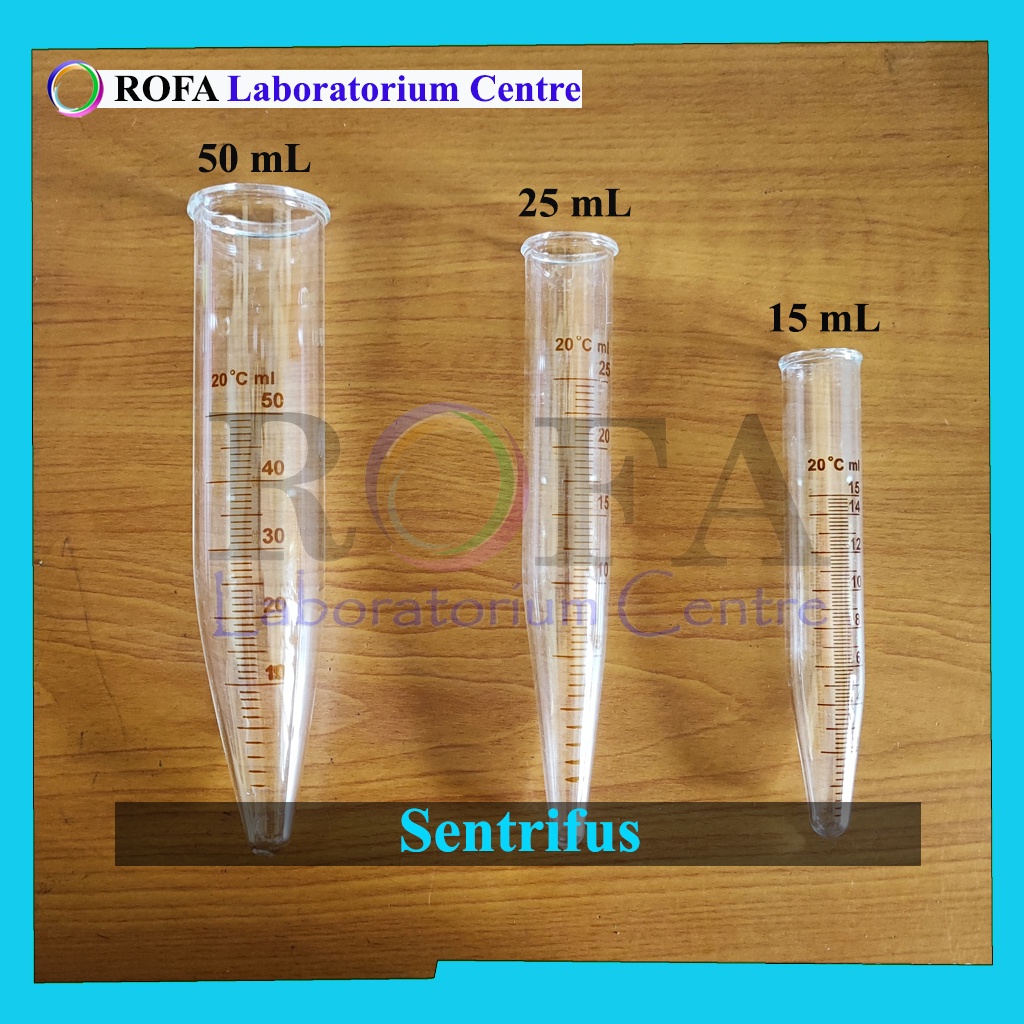 Jual Tabung Centrifuge / Centrifuge Tube / Sentrifus Kaca Pyrex ...