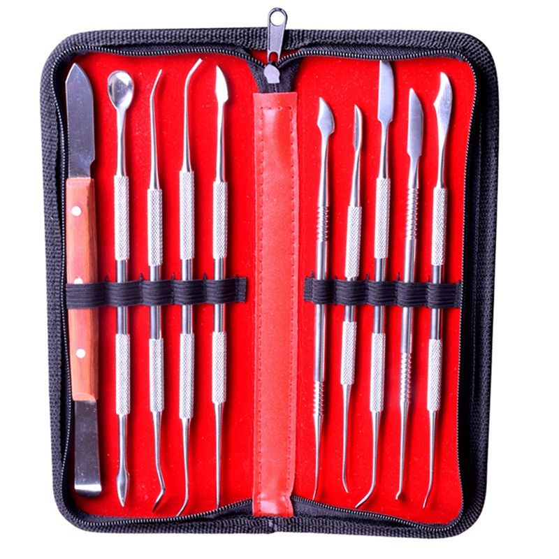 Jual Dental Carving Wax Set/ Pisau Gips/ Lekron Gigi Instrument Shopee Indonesia