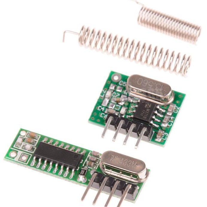 Jual RF module Modul 433mhz 443 MHZ receiver transmitter WL101-341 ...
