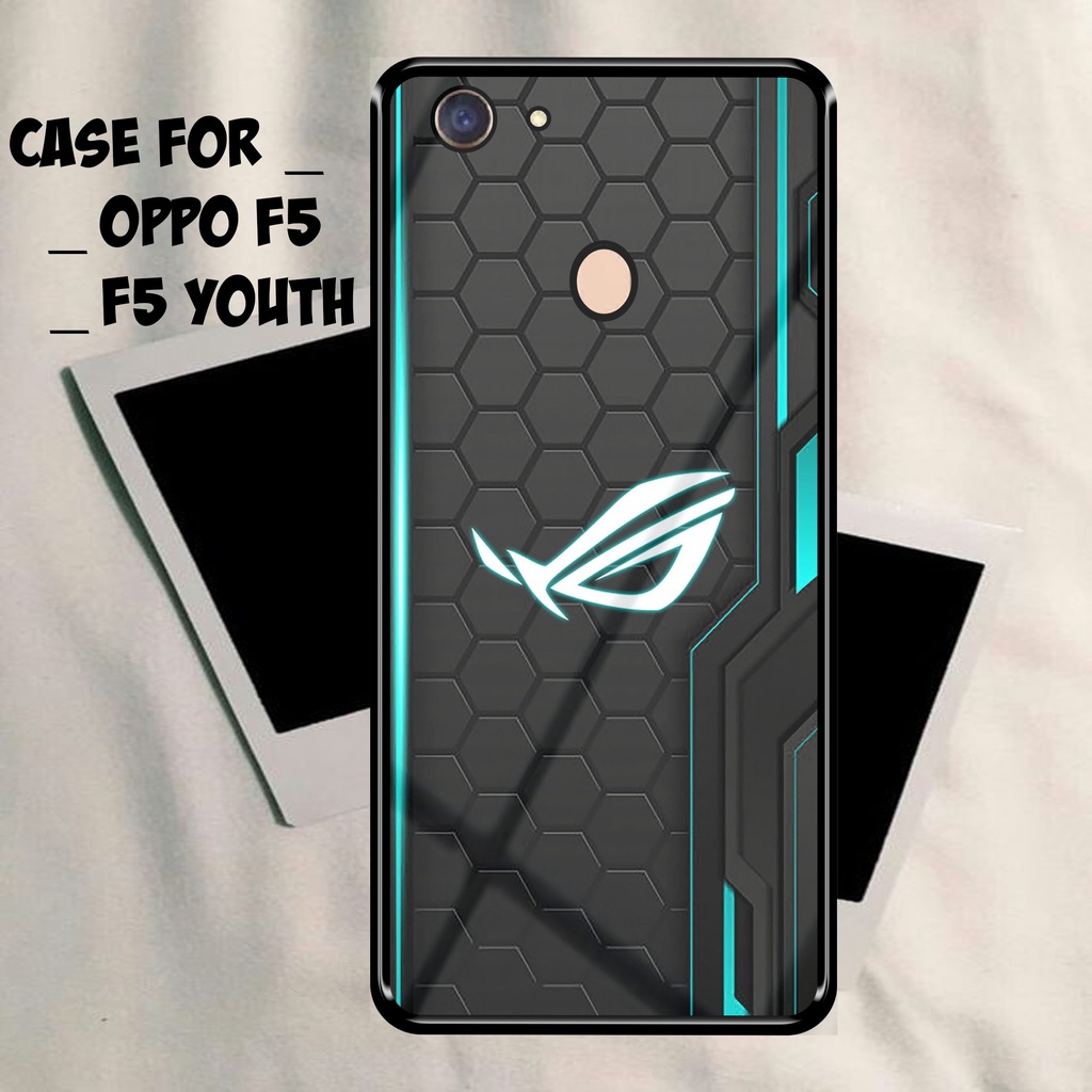 Jual Case OPPO F5/ F5 YOUTH Terbaru Rou Custom ROG SERIES