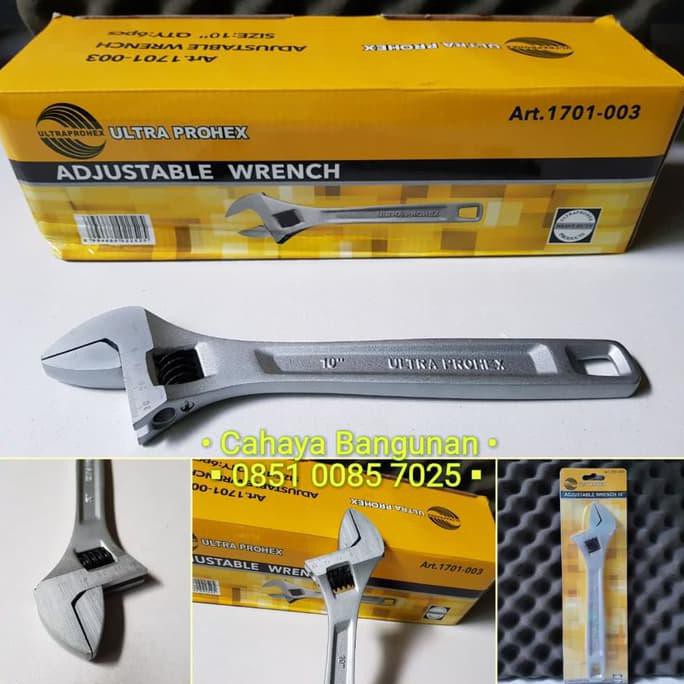 Jual Kunci Inggris Ultra Prohex Kunci Pas Ingris Adjustable Wrench 10