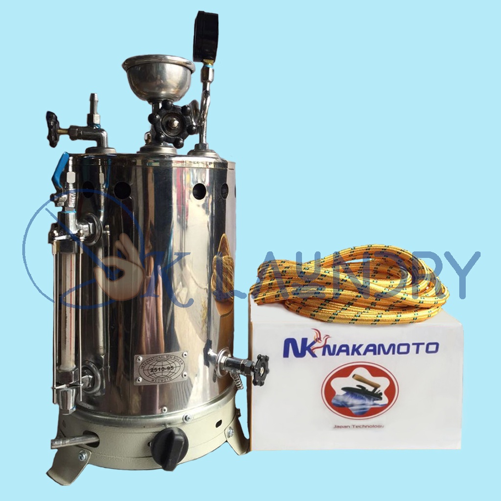 Jual Steam Boiler Setrika Uap Gas Laundry Tabung Setrika Uap Maomoto 5 ...