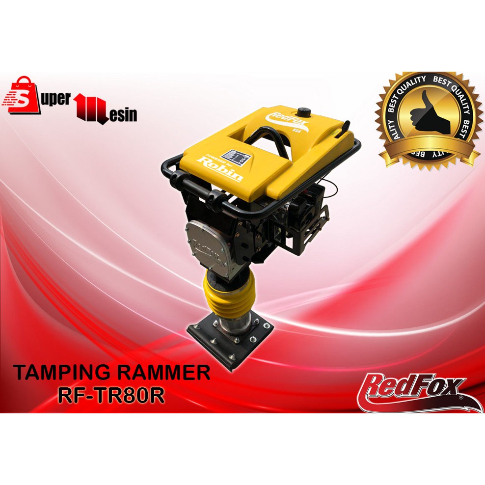 Jual STAMPER KUDA / MESIN PEMADAT TANAH RF-TR80R REDFOX | Shopee Indonesia