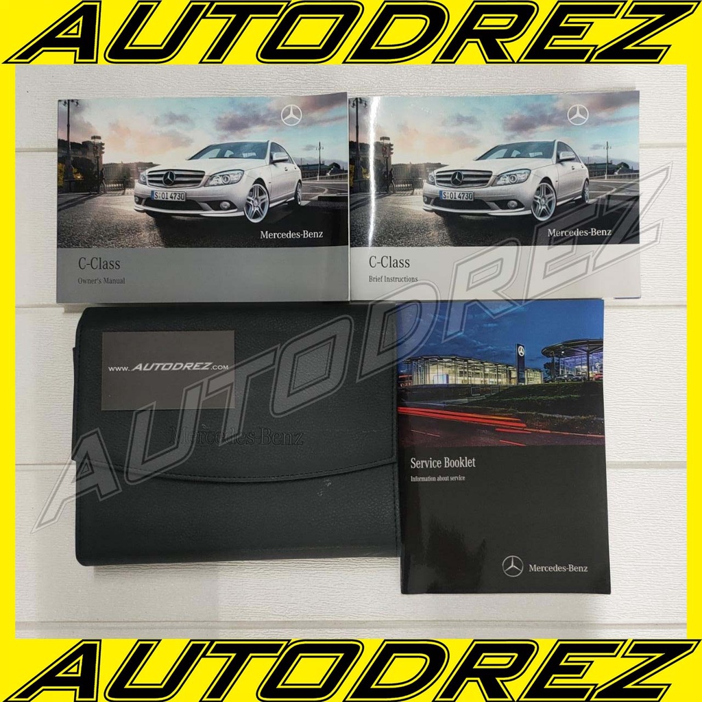 Jual Buku Manual Book Pedoman Mercy Mercedes W204 CClass Original