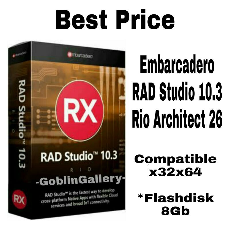 Jual Embarcadero RAD Studio 10.3 Rio Architect 26 Full Version | Shopee ...