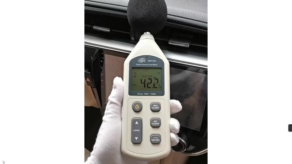 Jual Decibel Meter Noise Level Reader 30-130dB Noise Measuring Meter ...
