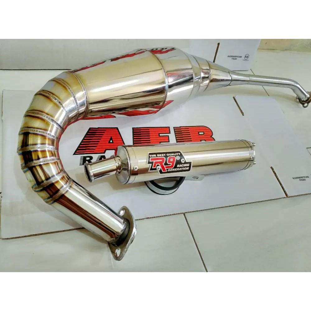 Jual Knalpot Ninja R Rr R9 Chroom Suara Garing Kemrimcing Harga Murah ...