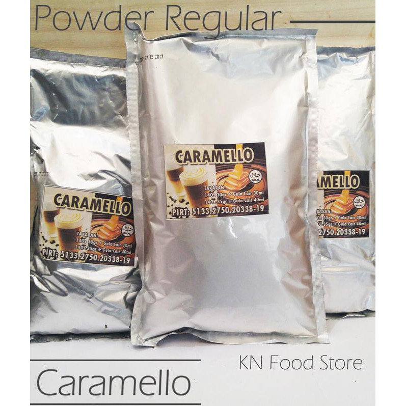 Jual PROMO ENAK Powder Rasa Caramello - Bubuk Rasa Caramello - Powder ...
