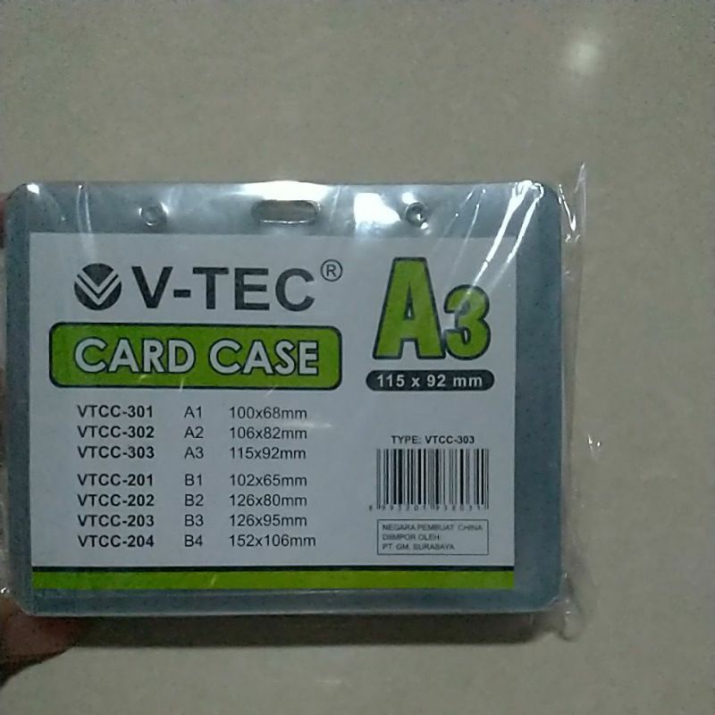 Jual (1 PACK) TOPLOADER/ CARD CASE/ ID CARD/ NAMETAG A2 B2 B3 A3 ...