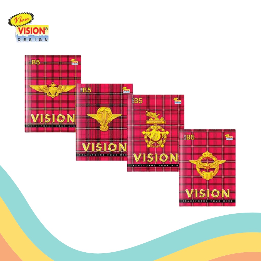 Jual BUKU TULIS BOXY NEW VISION 36 (1 PACK) | Shopee Indonesia