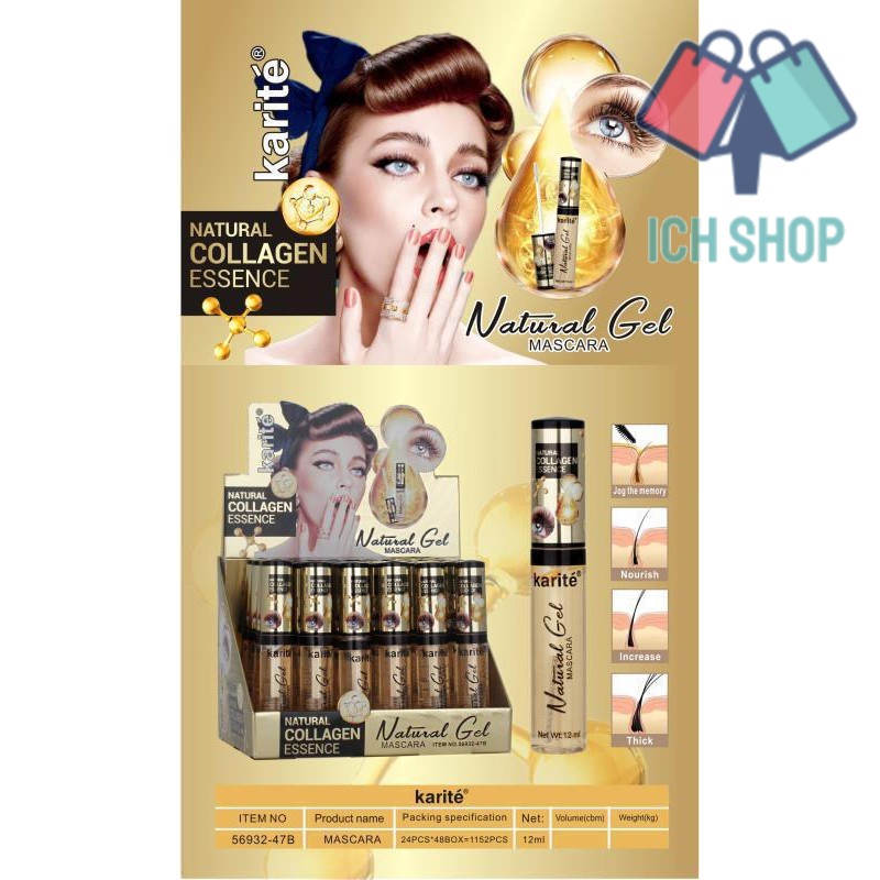 Jual [Per Batang] Karite Natural Gel Mascara Bening / Transparan
