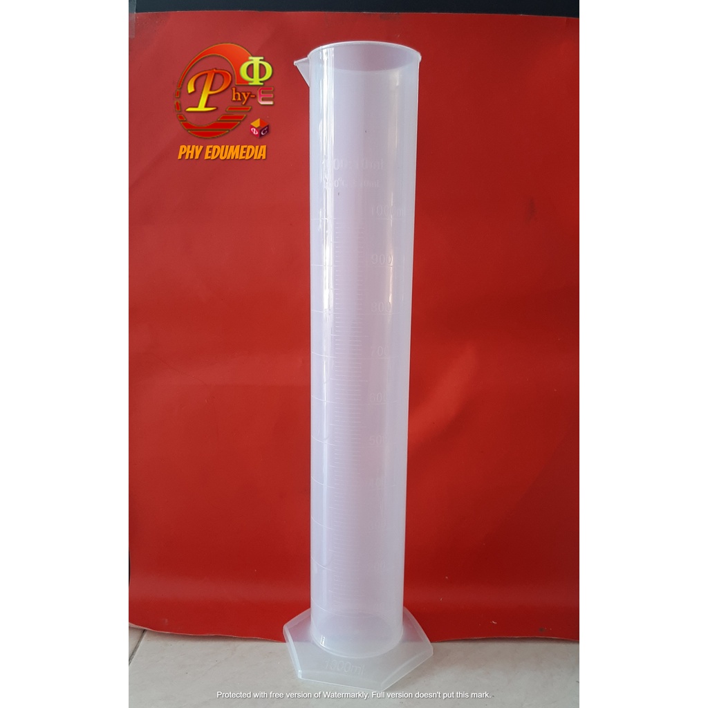 Jual Gelas Ukur Plastik Gelas Takar Plastik 1000ml Plastic Measuring Cylinder 1000ml 1 Liter 2494