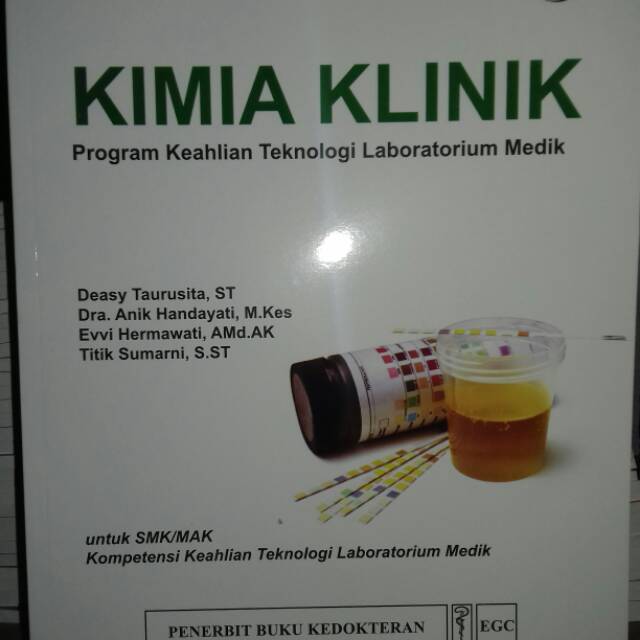 Jual Kimia Klinik Program Keahlian Teknologi Laboratorium Medik Smk