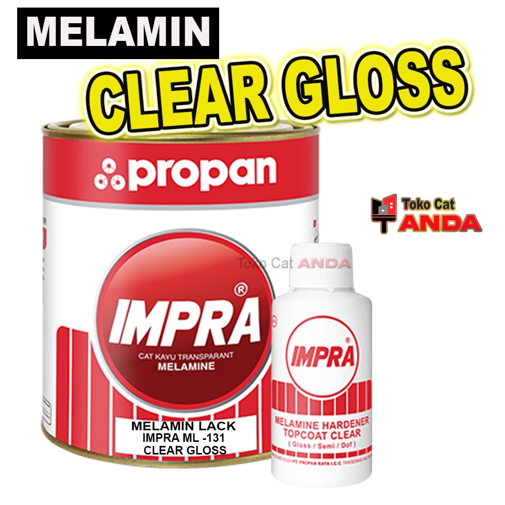 Jual Impra MELAMIN Clear Gloss ML131 PROPAN Shopee Indonesia