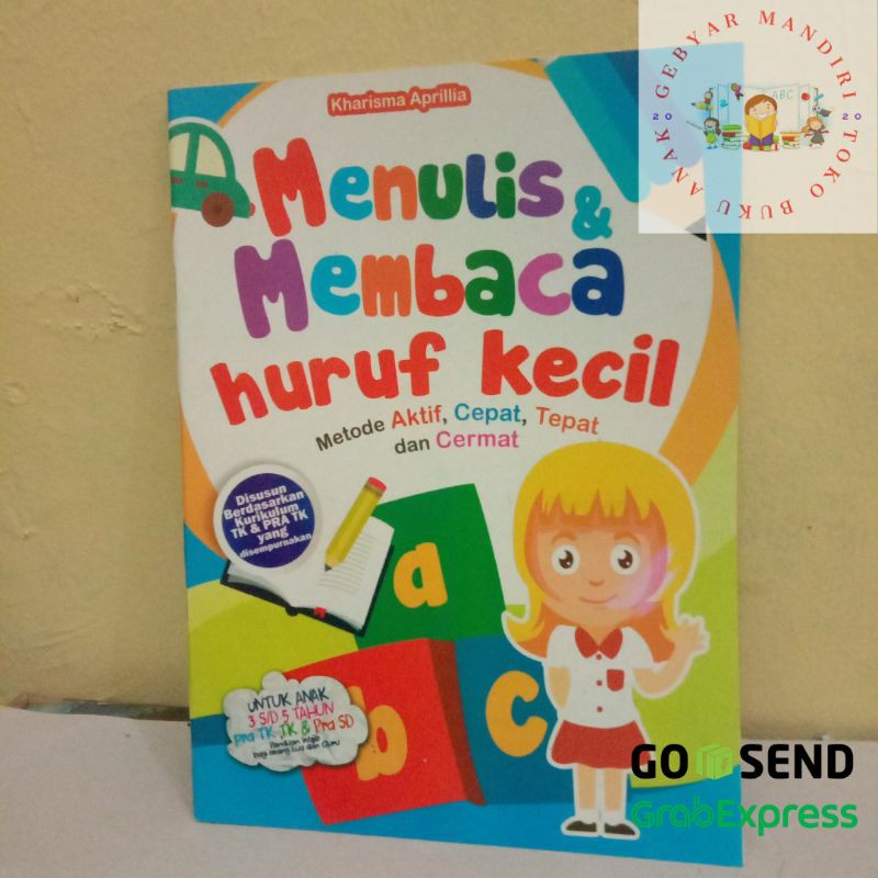 Jual Buku Anak - Cara Cepat Belajar Menulis Dan Membaca Huruf Kecil ...