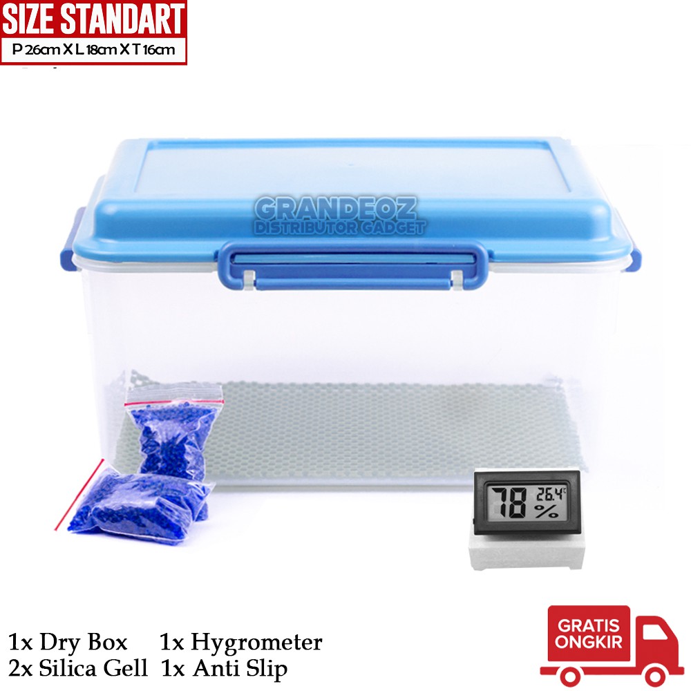 Jual DRY BOX KAMERA Standart Drybox Camera kotak Penyimpanan Silica