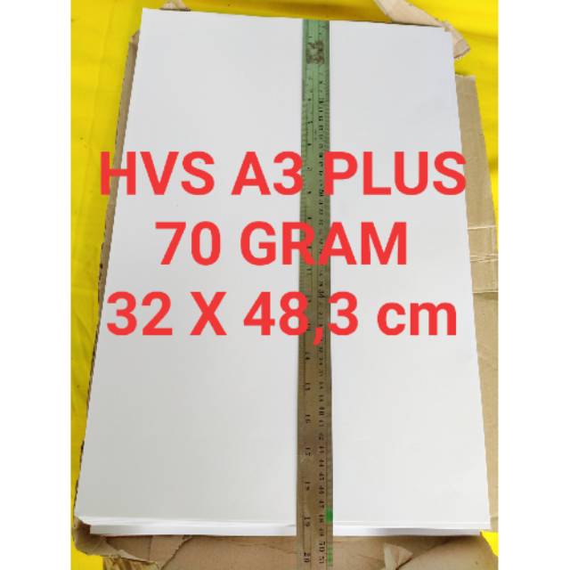 Jual Kertas Hvs A3 70 Gram Hvs A3 Plus Isi 250 Lembar Shopee