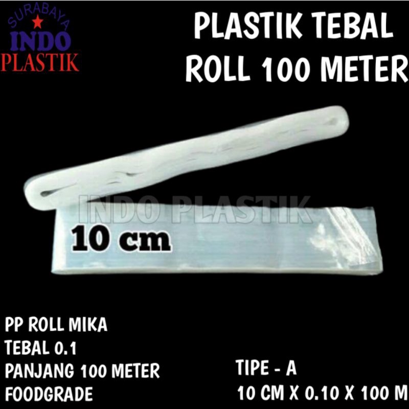 Jual Plastik Tebal Roll Cm Meter Kantong Plastik Roll Pp Mika Plastik Roll Kemasan