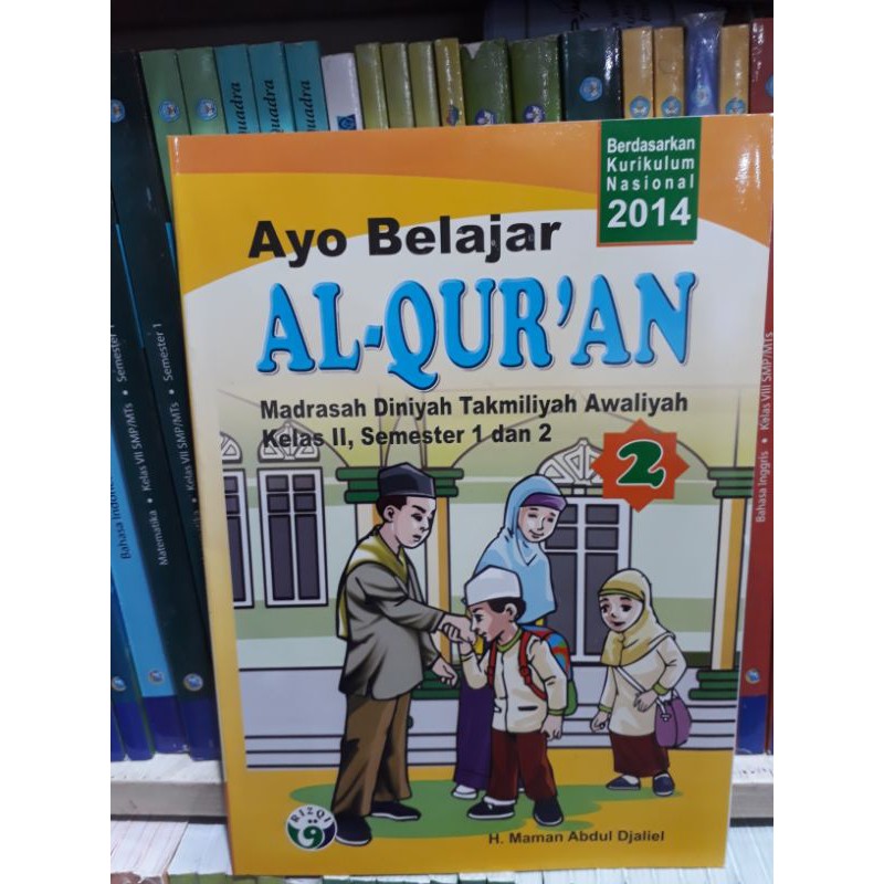 Jual Ayo Belajar Al Qur An Kelas Diniyah Takmiliyah Awaliyah Berdasarkan Kurikulum Nasional