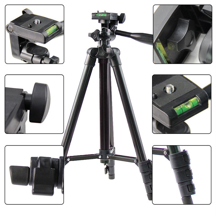 Jual Tripod Hp Panjang 1 Meter 3120 Tempat Dudukan Stand Untuk Kamera Lampu Tripot Handphone 1m 0409