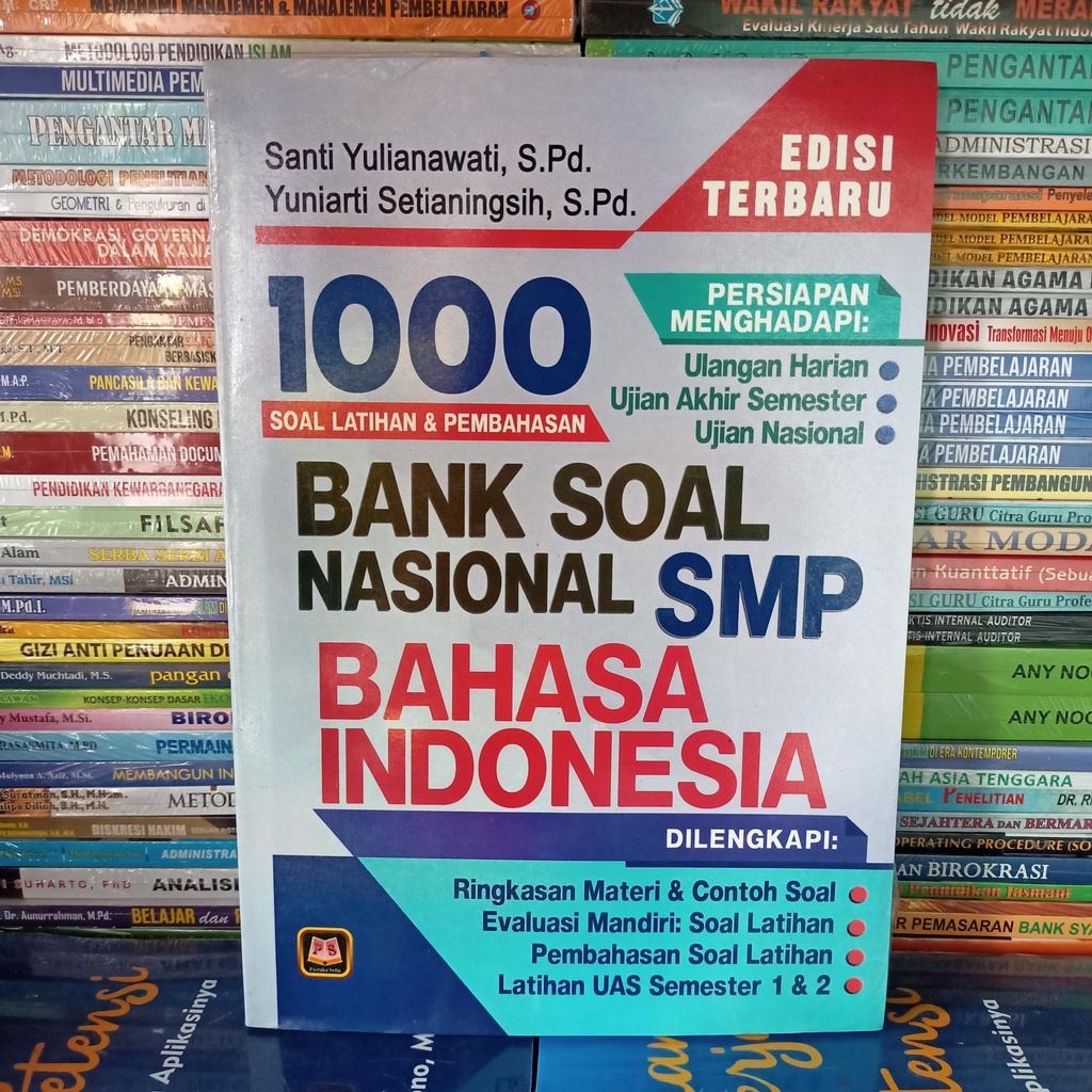 Jual Buku 1000 Soal Latihan Dan Pembahasan Bank Soal Nasional SMP ...