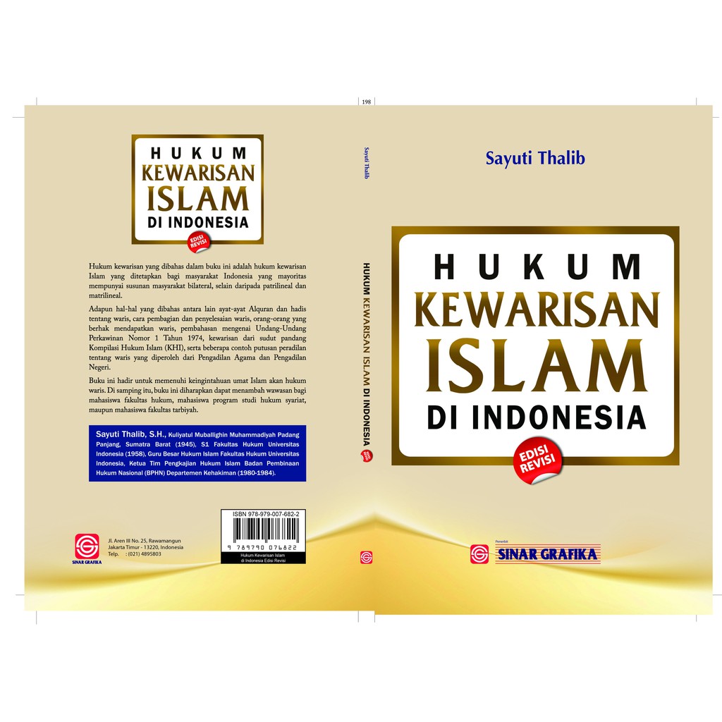 Jual Hukum Kewarisan Islam Di Indonesia (Edisi Revisi) | Shopee Indonesia