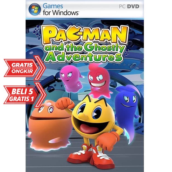 Jual Pac Man and The Ghostly Adventureentures - PC Game Adventure - Download Langsung Play ...