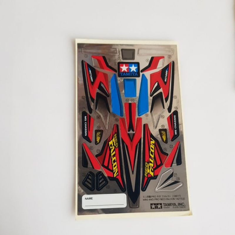 Jual tamiya stiker neo falcon | Shopee Indonesia