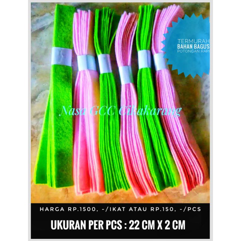 KAIN FLANEL SUMBU HIDROPONIK 10 LEMBAR